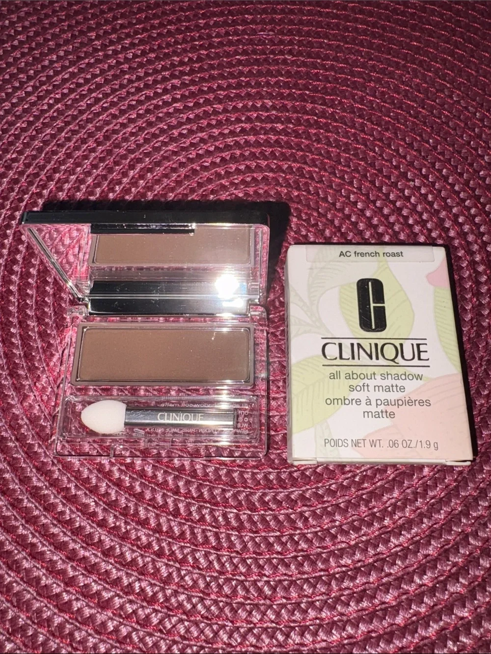 Clinique All About Shadow Soft Matte Eyeshadow - AC French Roast (Brown)